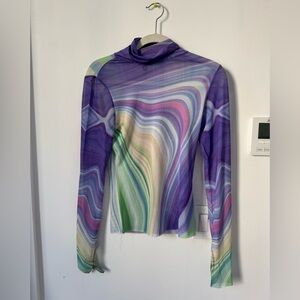 ARFM Zadie Mesh Top in Abstract Wave Medium